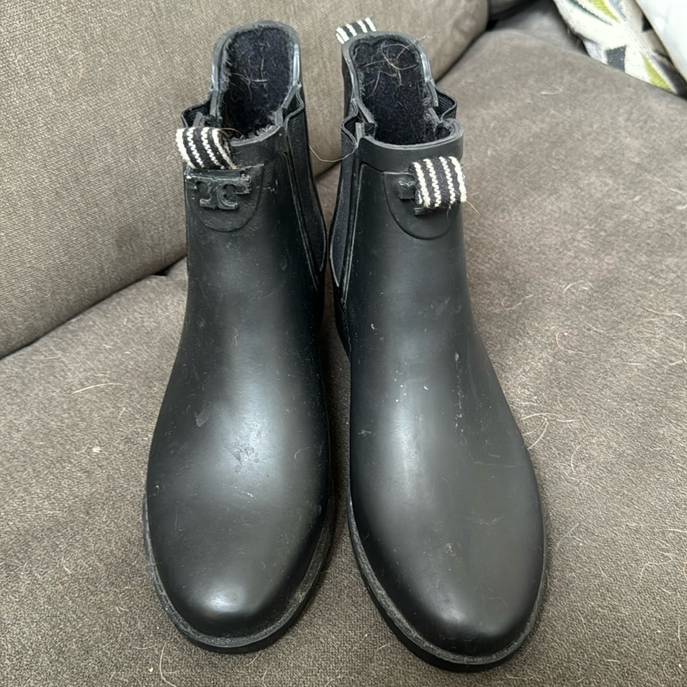 Tory Burch Rain Booties size 7B